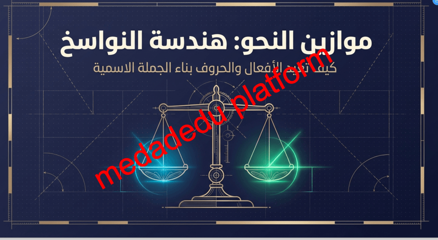 عرض تقديمي لدرس الوظيفة النحوية