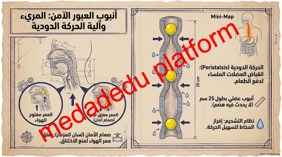 الفصل السادس الجهاز الهضمي و المواد الغذائية