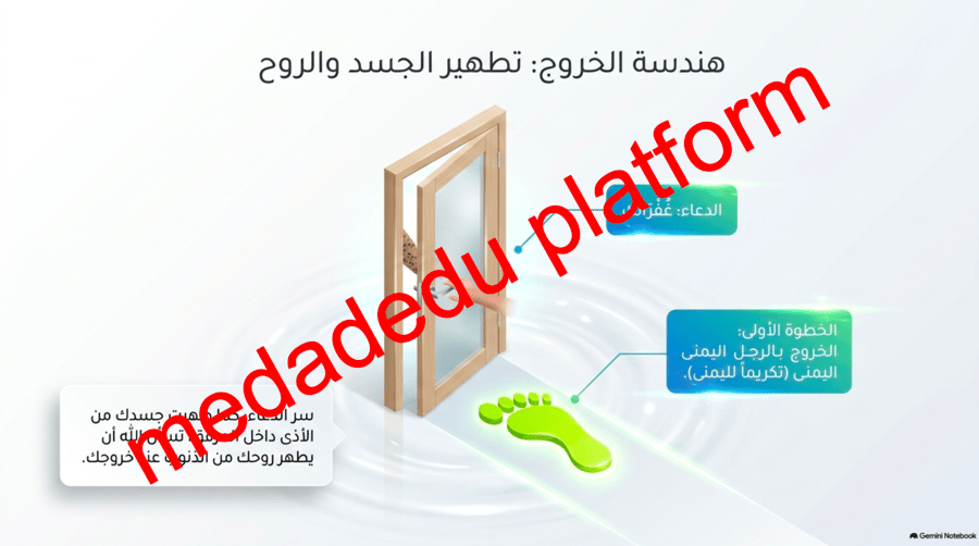 الوحدة الأولى الدرس الثالث آداب استخدام دورات المياة