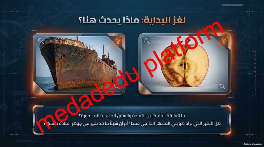 الفصل الثالث المادة و تغيراتها
