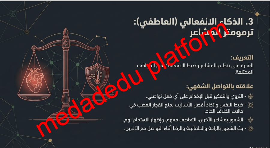 كفاية التواصل الشفهي النشاطات التمهيدية