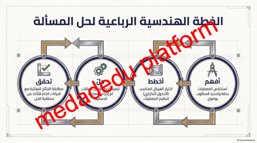 الوحدة الثانية الدرس الاول  خطة حل المسألة