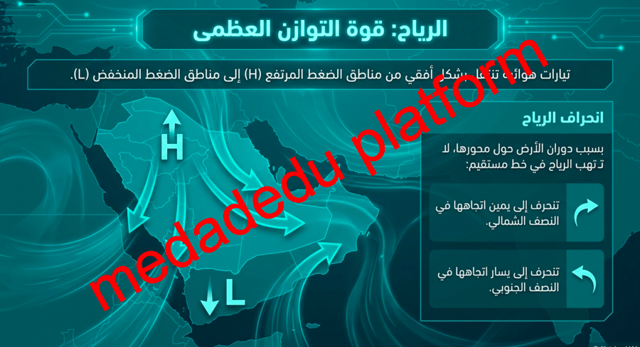 الوحدة الرابعة الدرس الثاني عشر عناصر الطقس و المناخ