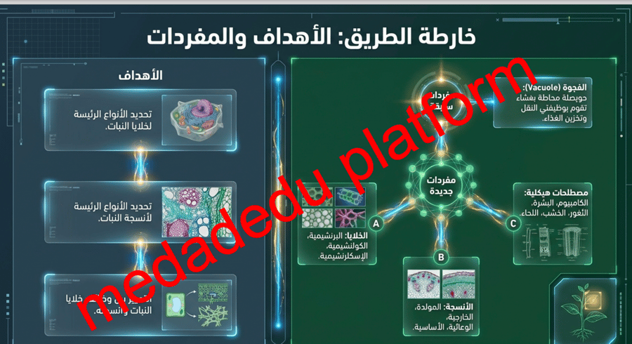 الفصل السادس خلايا النبات و انسجته