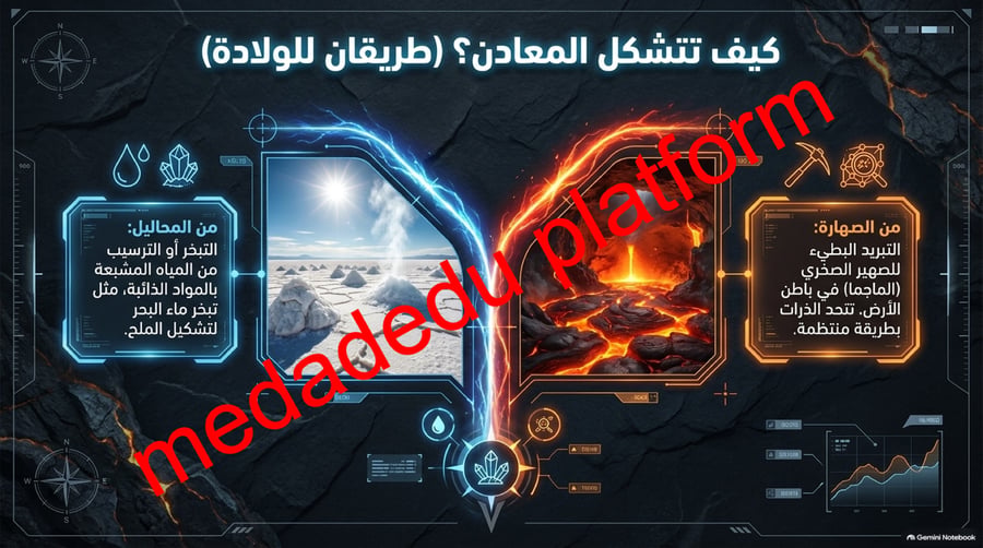 الفصل الخامس الصخور و المعادن