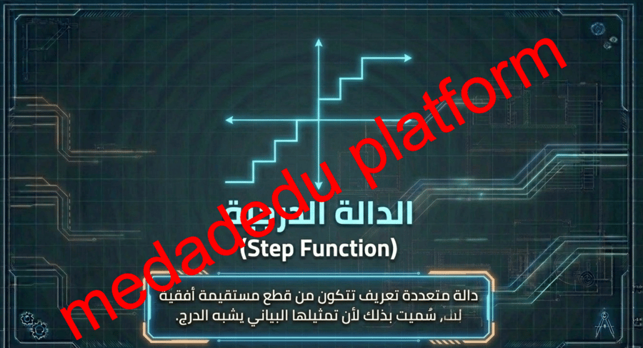 الفصل الأول الدرس الثالث دوال خاصة