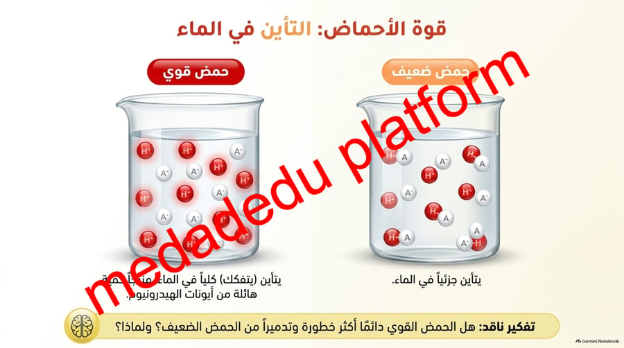الفصل الثاني المحاليل الحمضية و المحاليل القاعدية