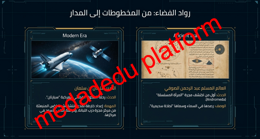الفصل الأول الدرس الثاني النجوم و المجرات