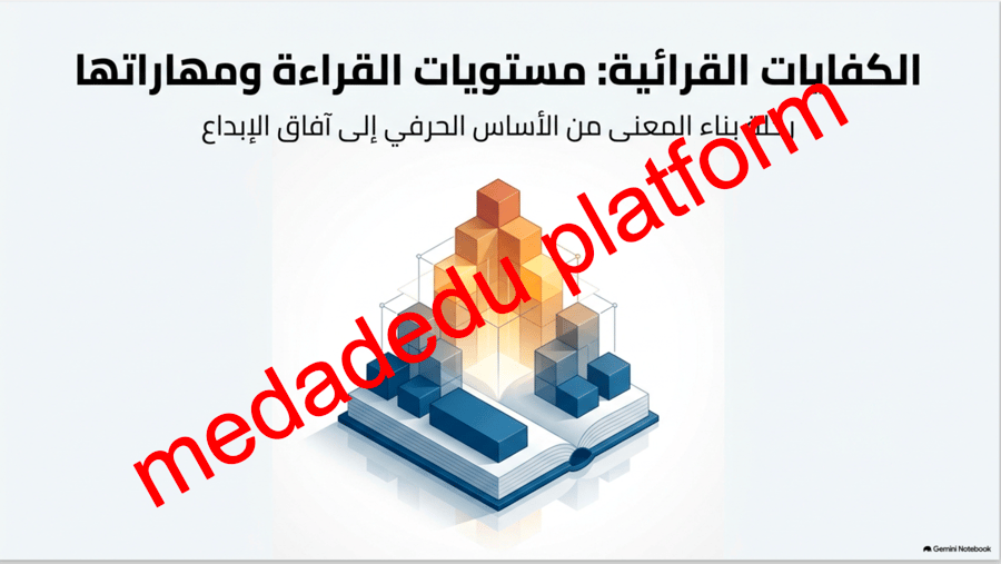 الكفايات القرائية  مستويات القراءة و مهاراتها