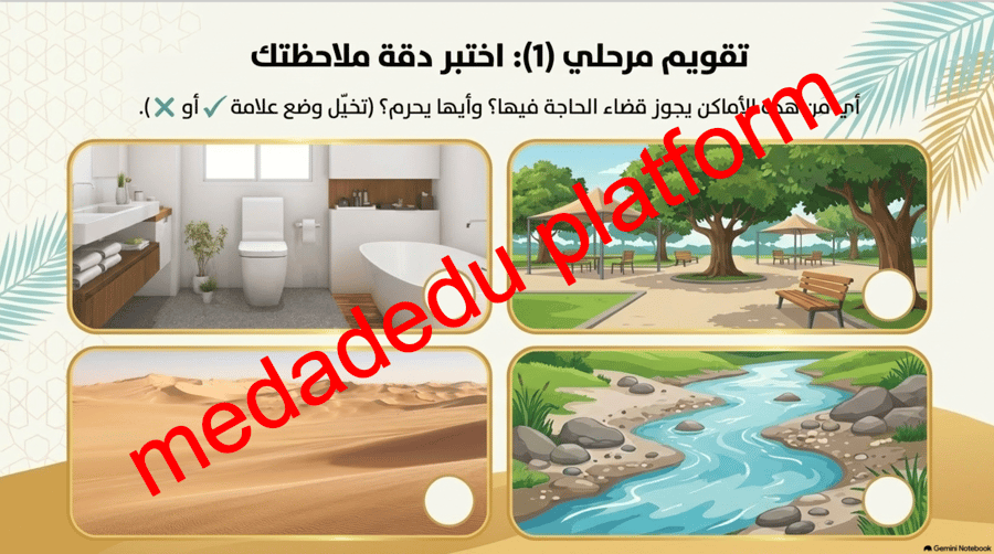 الفقة الدرس الثاني آداب قضاء الحاجة ٢