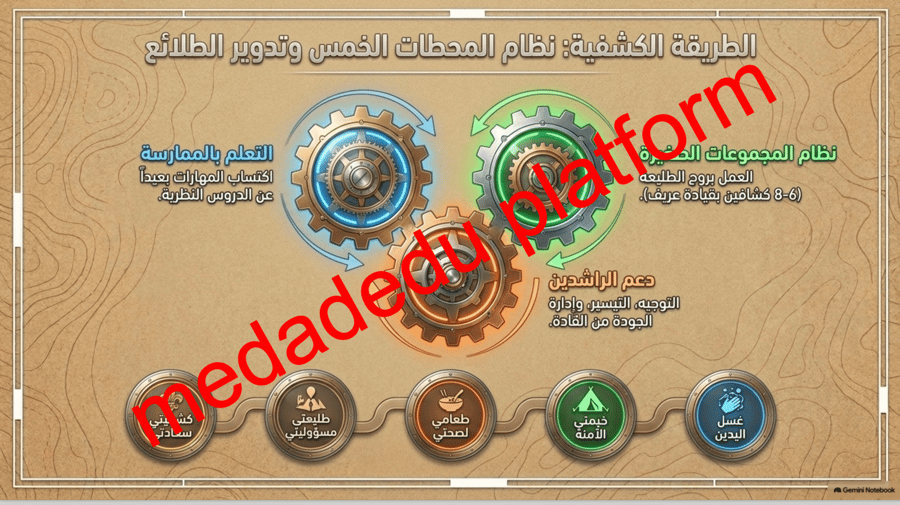 خطواتي الكشفية الصحية -