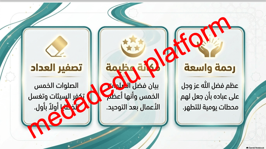 الحديث الدرس الثاني هديه صلى الله عليه و سلم في الصلاة
