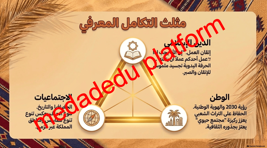 الوحدة الأولي الدرس الثالث الحرف الشعبية