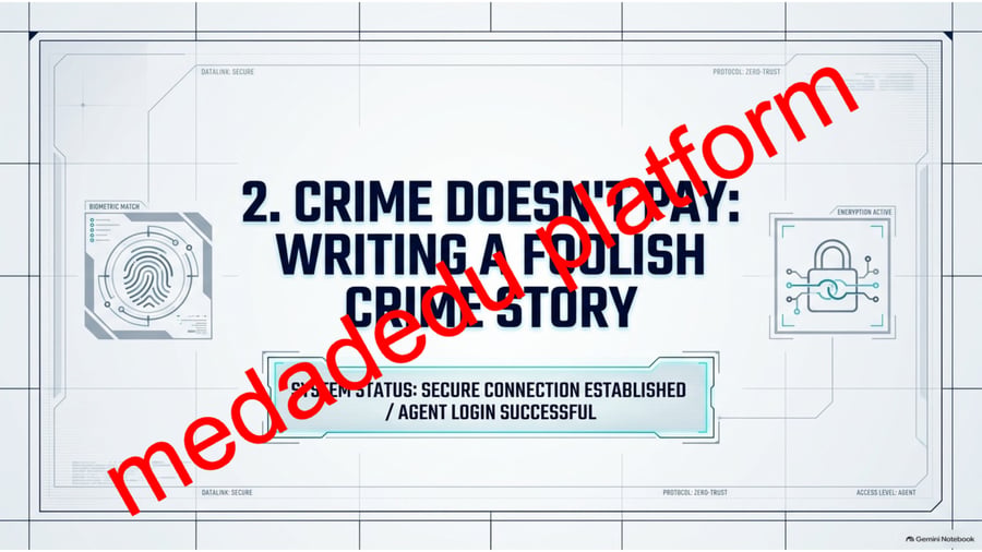 unit 2 crime doesn't pay  part 2