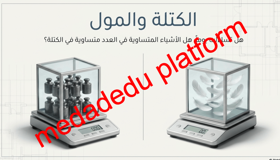 الفصل الخامس الكتلة و المول