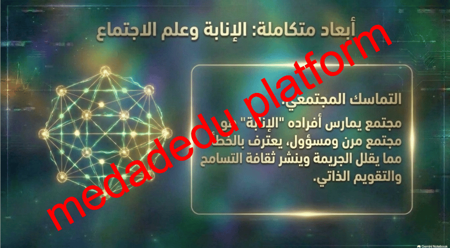 التوحيد الدرس الثاني عشر الخشوع و الإنابة