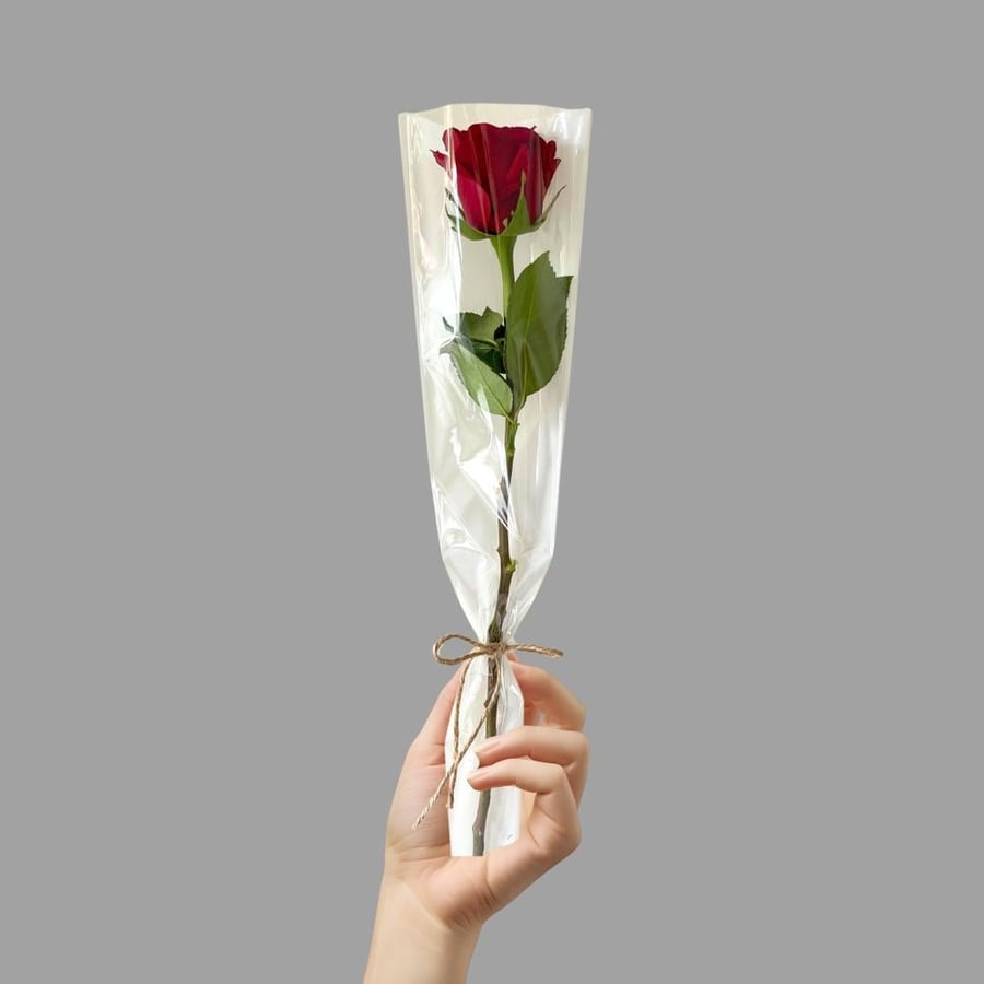 Single roses for corporate and event distributions