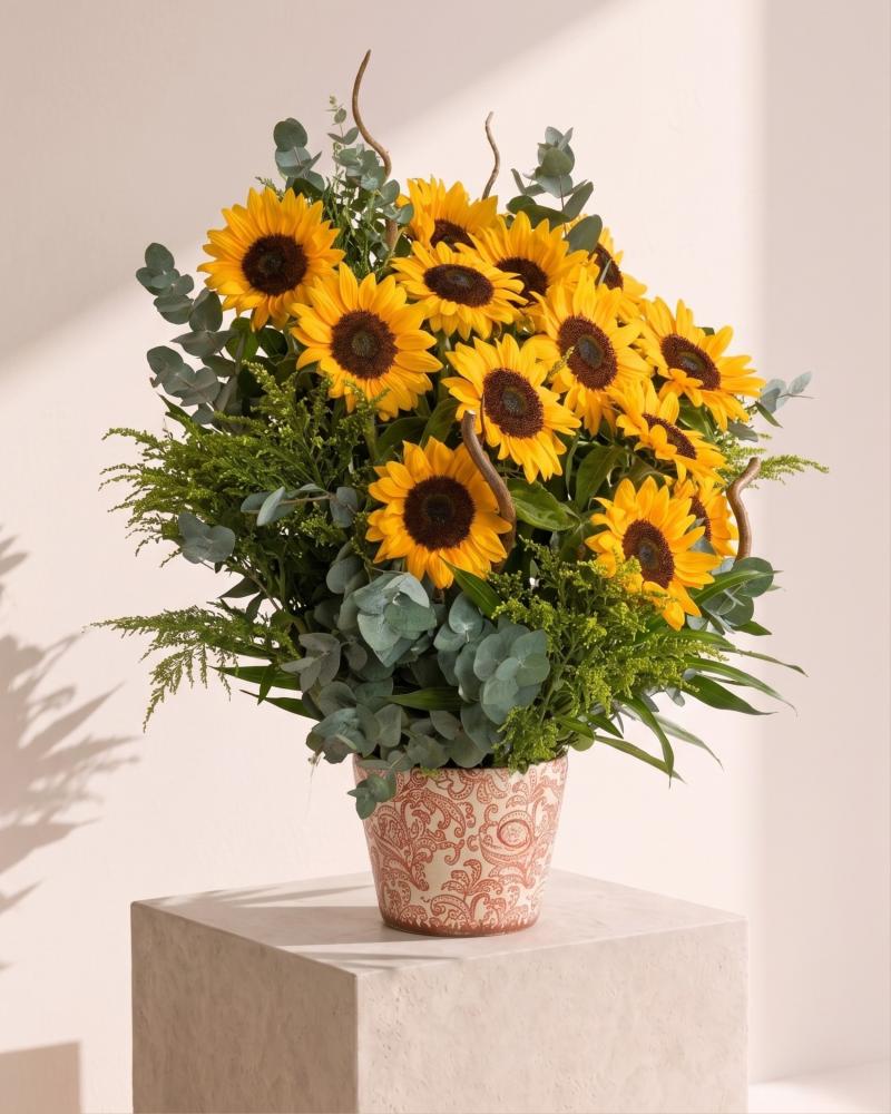 فازة Sun Flowers