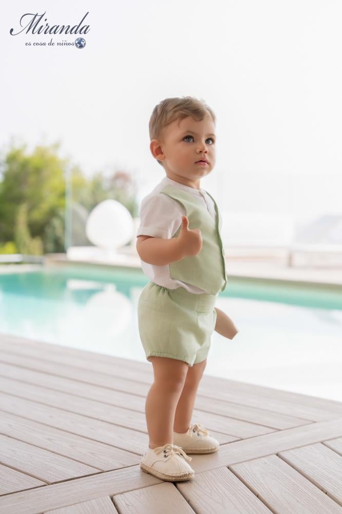 CAMISA MC PANT.CORTO BEBE NIÑO