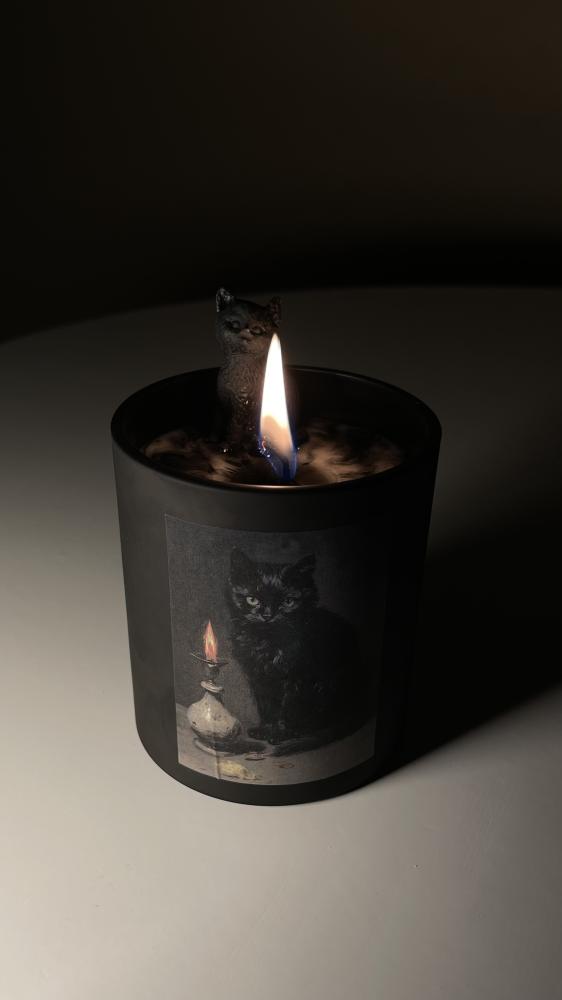 Cat black