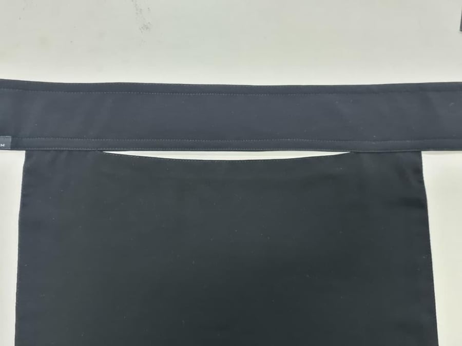 نقاب طويل ياباني ماركة بدون إسم مع مقوى خفيف رسمي  بدون مطاط مع حزام مزدوج الخياطة - غطاء للوجه للراحة والحياء 85