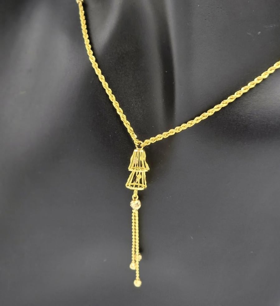 عقد ذهب عيار 21 - G1761