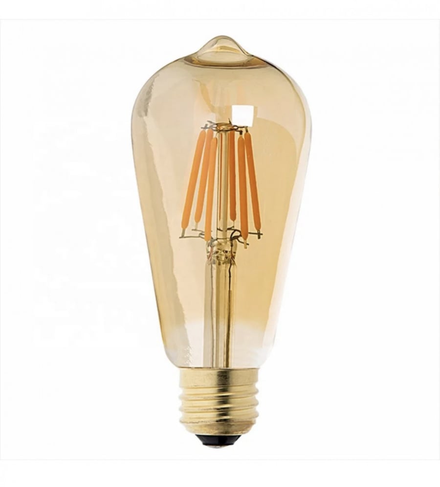 LED lamp Cmetra 5 watt glow E27 two-year warranty yellow light