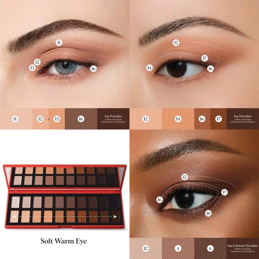 HUNG VANNGO BEAUTY لوحة ظلال العيون تايمليس توبس