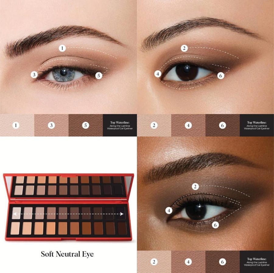 HUNG VANNGO BEAUTY لوحة ظلال العيون تايمليس توبس