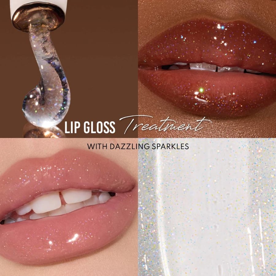 مجموعة Lip Gloss On Lock من Danessa Myricks Beauty  طقم مكياج (ملمع شفاه)