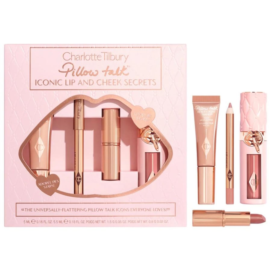 مجموعة أسرار الشفاه والخدود من Charlotte Tilbury Pillow