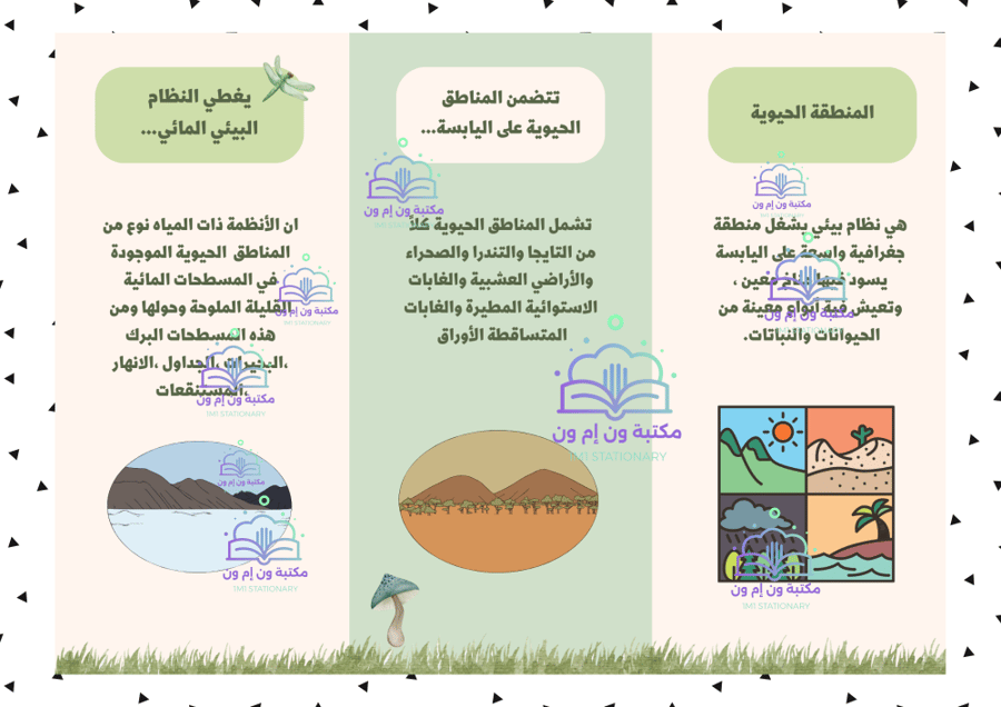مطوية علوم سادس ابتدائي الترم الأول