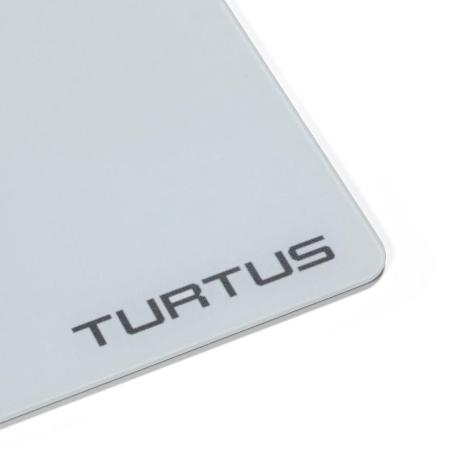 ماوس باد تورتس زجاجية   أبيض  TURTUS Gaming Glass Mousepad   WHITE