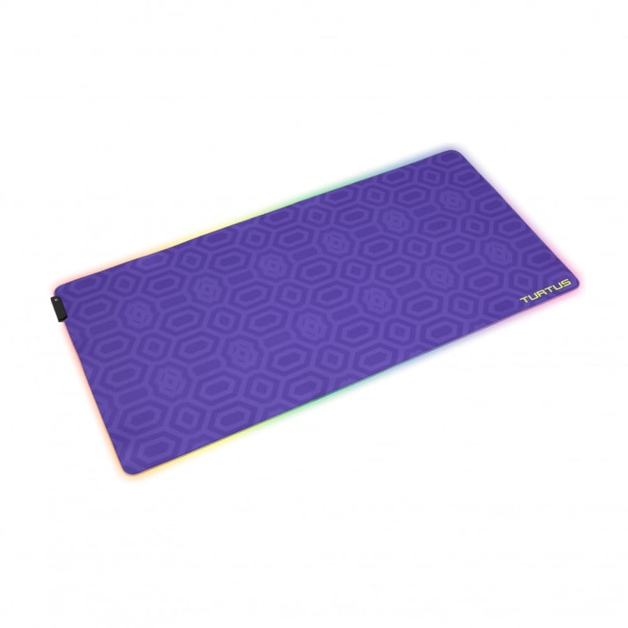 ماوس باد 3اكس إل RGB  لومكس بنفسجي  TURTUS RGB Gaming Mousepad XXXL