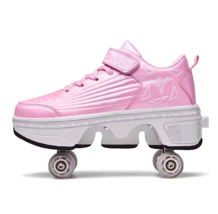 Skate roll كمية محدودة - بعجلات قابلة للتعديل - 4 عجلات (جودة عالية) سكيت رول