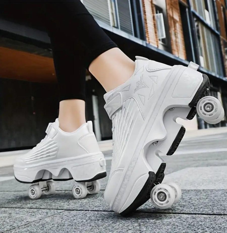 Skate roll كمية محدودة - بعجلات قابلة للتعديل - 4 عجلات (جودة عالية) سكيت رول