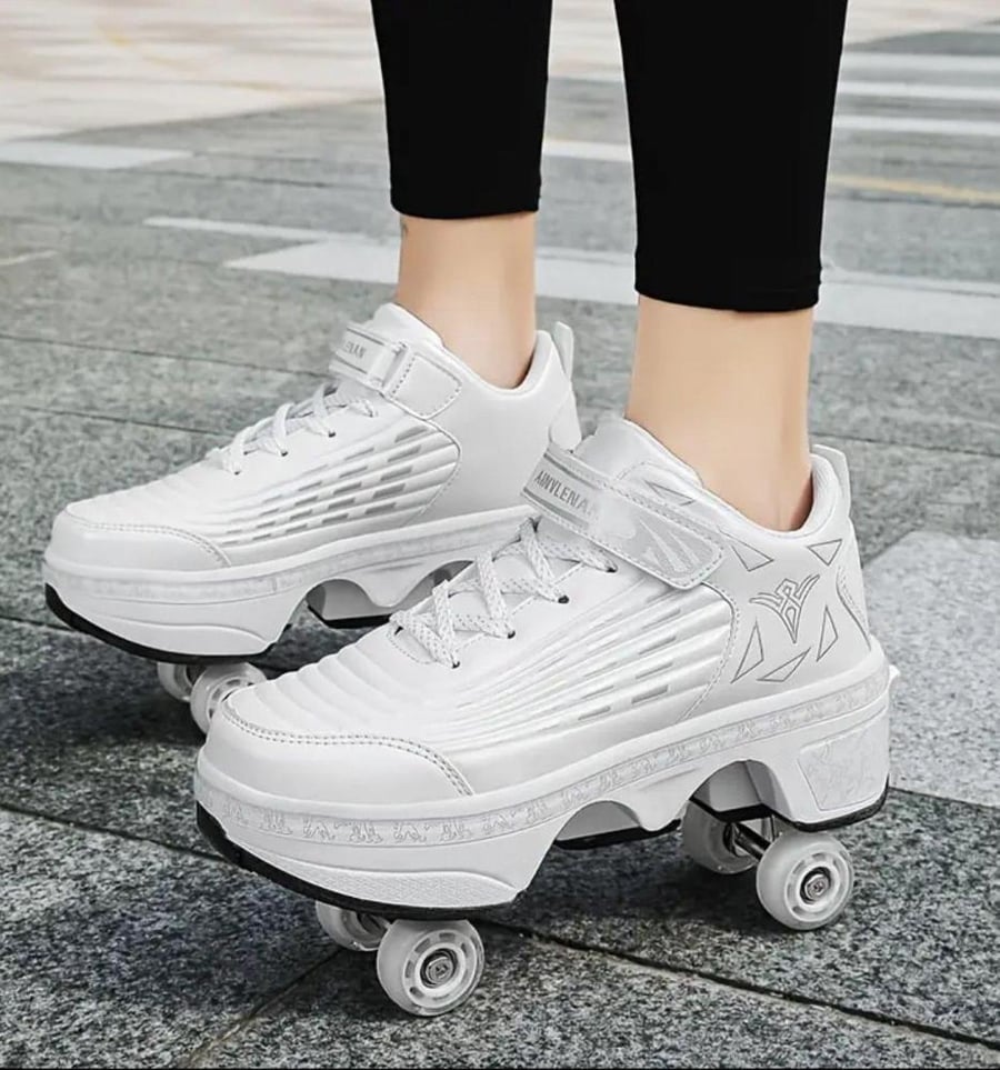 Skate roll كمية محدودة - بعجلات قابلة للتعديل - 4 عجلات (جودة عالية) سكيت رول