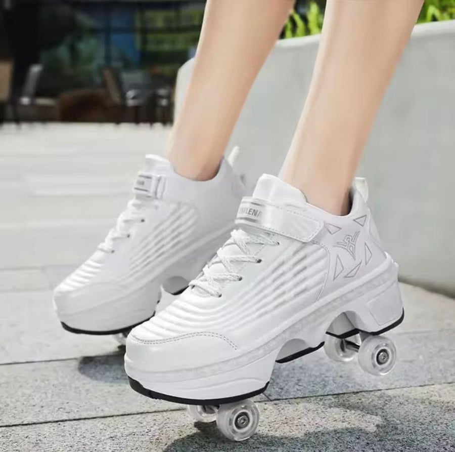 Skate roll كمية محدودة - بعجلات قابلة للتعديل - 4 عجلات (جودة عالية) سكيت رول