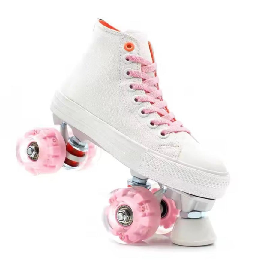 Skate roll كمية محدودة - Black 4 عجلات (جودة عالية) سكيت رول