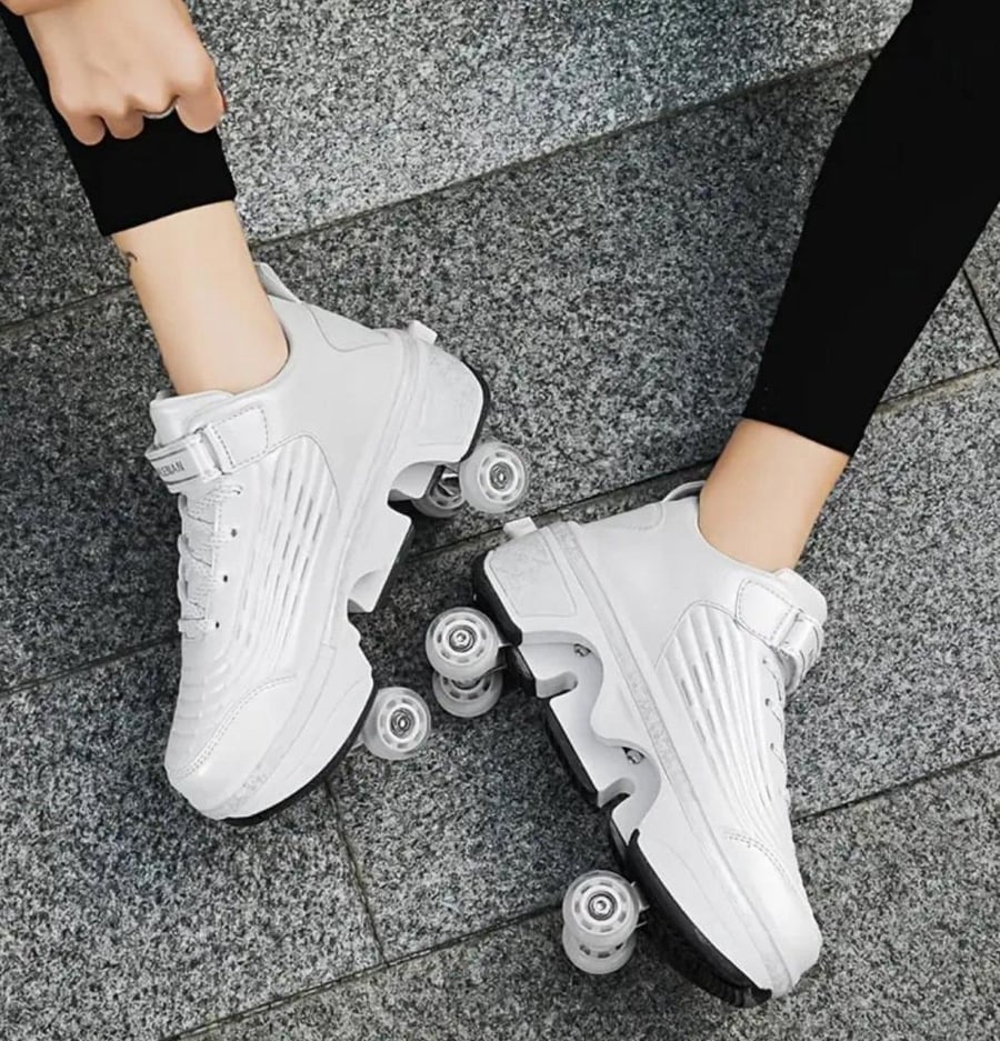 Skate roll كمية محدودة - بعجلات قابلة للتعديل - 4 عجلات (جودة عالية) سكيت رول