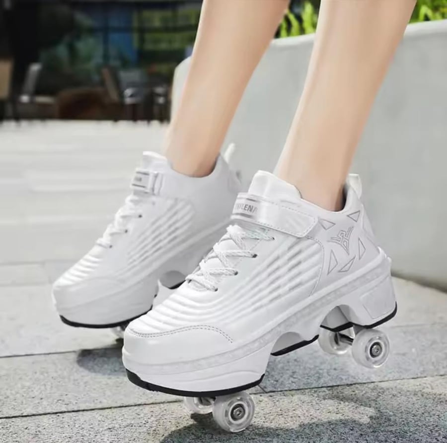 Skate roll كمية محدودة - بعجلات قابلة للتعديل - 4 عجلات (جودة عالية) سكيت رول