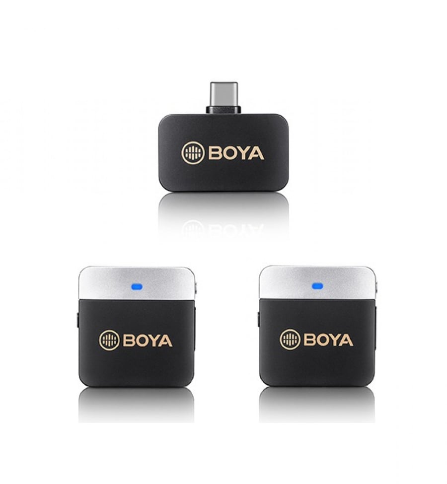 BY-M1V4  2.4GHz Dual-Channel Wireless Microphone System