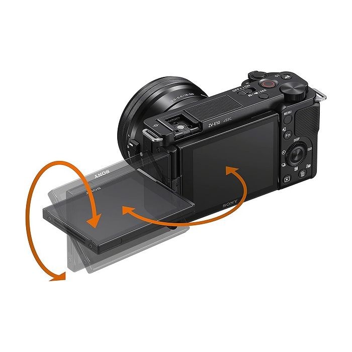 Sony ZV-E10 Interchangeable-lens Vlog Camera (ZV-E10)