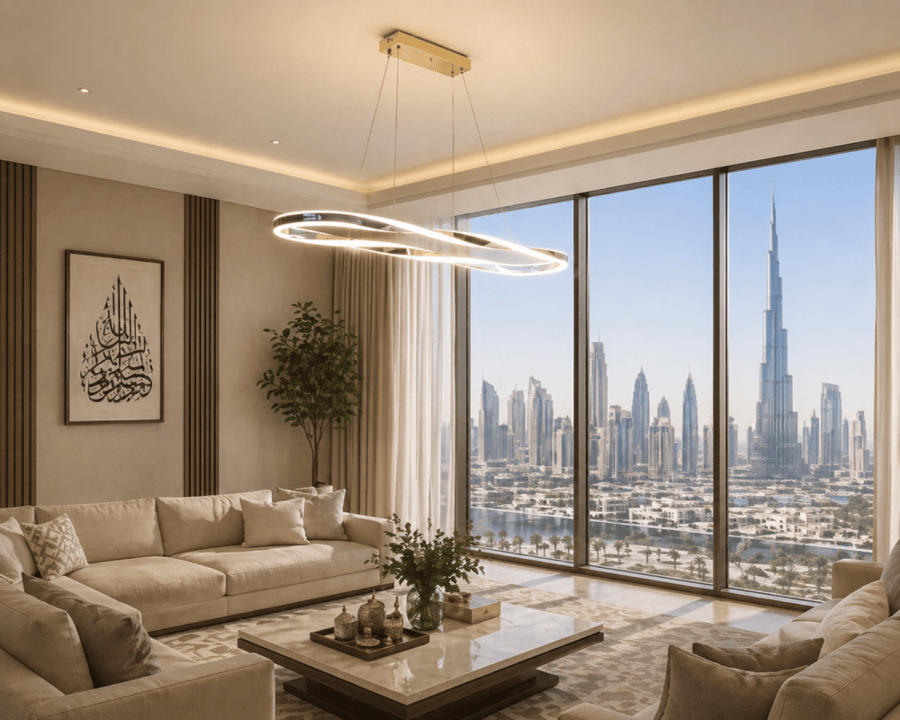 ثرياء مودرن LED مقاس متر