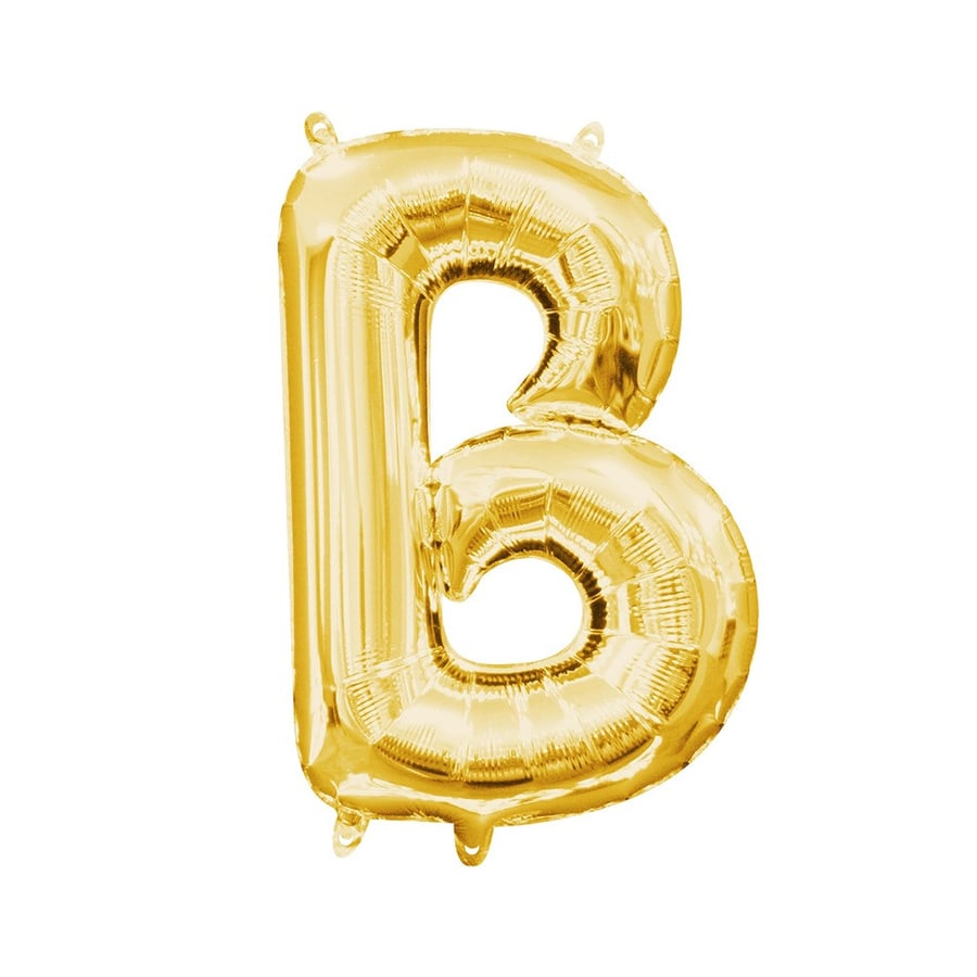 حرف B ذهبي 40 انش
