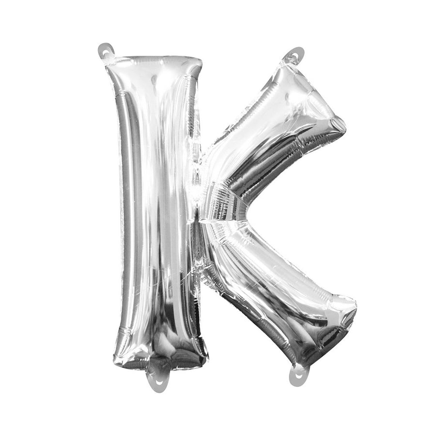 حرف K فضي 32 انش