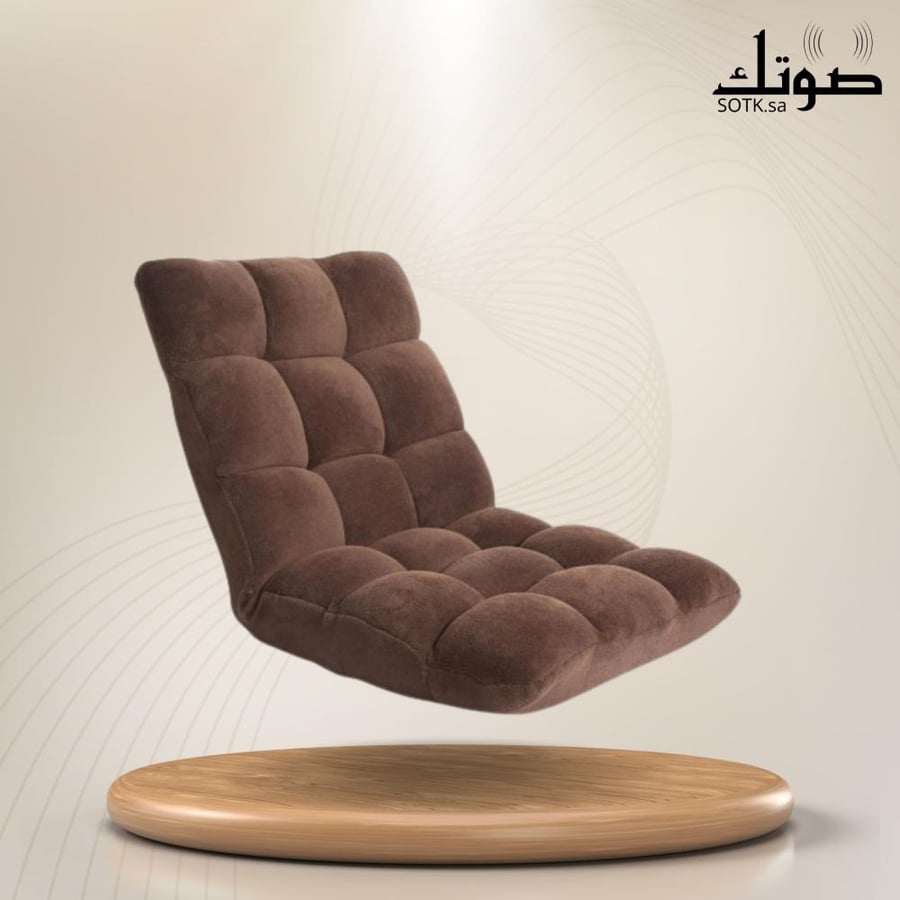 السنيدي، كرسي رحلات ارضي للتخييم والحدائق، كرسي رحلات، بني، مقاس 110* 55* 12 سم