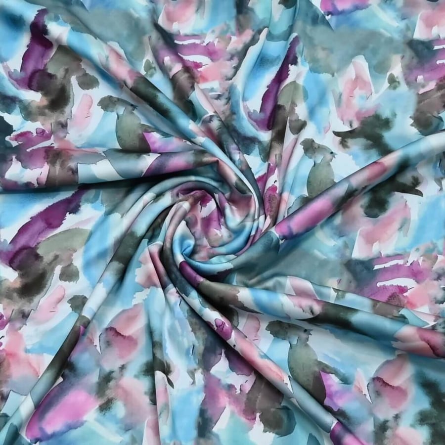 Silk fabric, vertical
