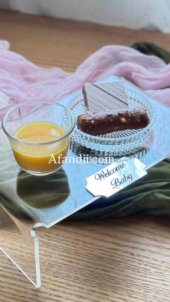 صينية تقديم اكريلك حسب الطلب