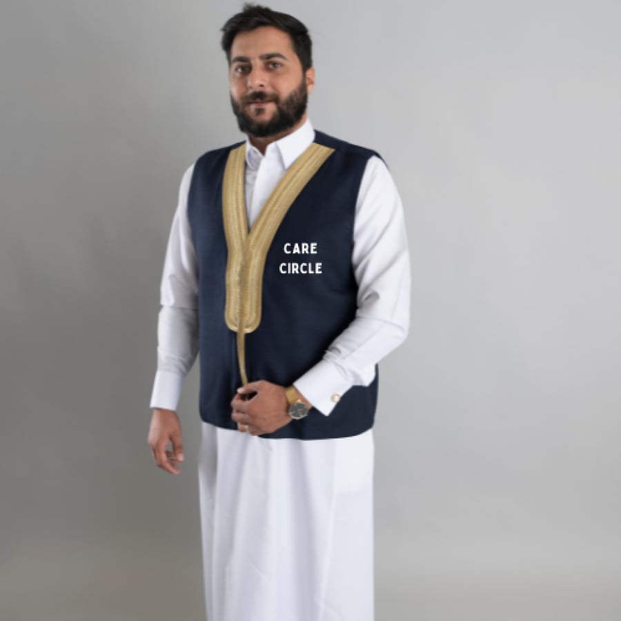 سديري نيار  كحلي داكن  للكبار